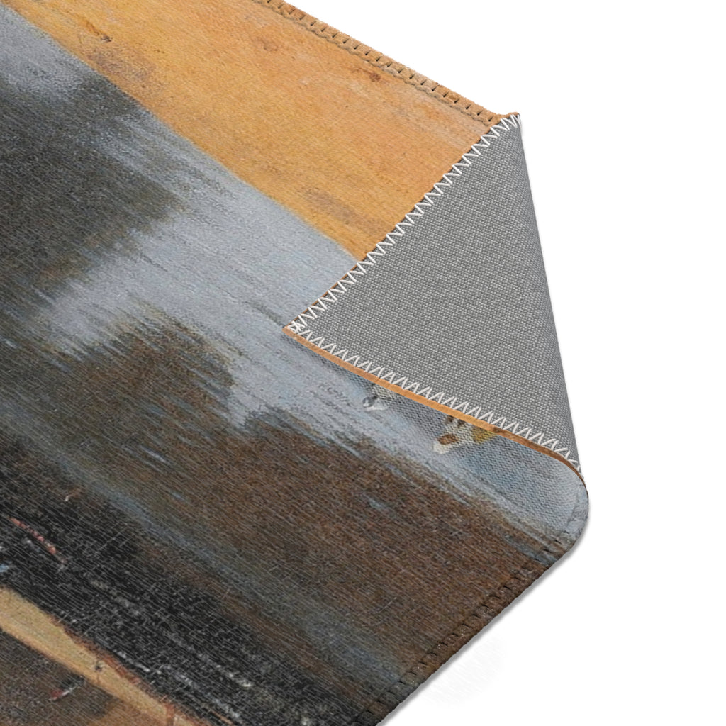 View of Delft, by Johannes Vermeer | Area Rug