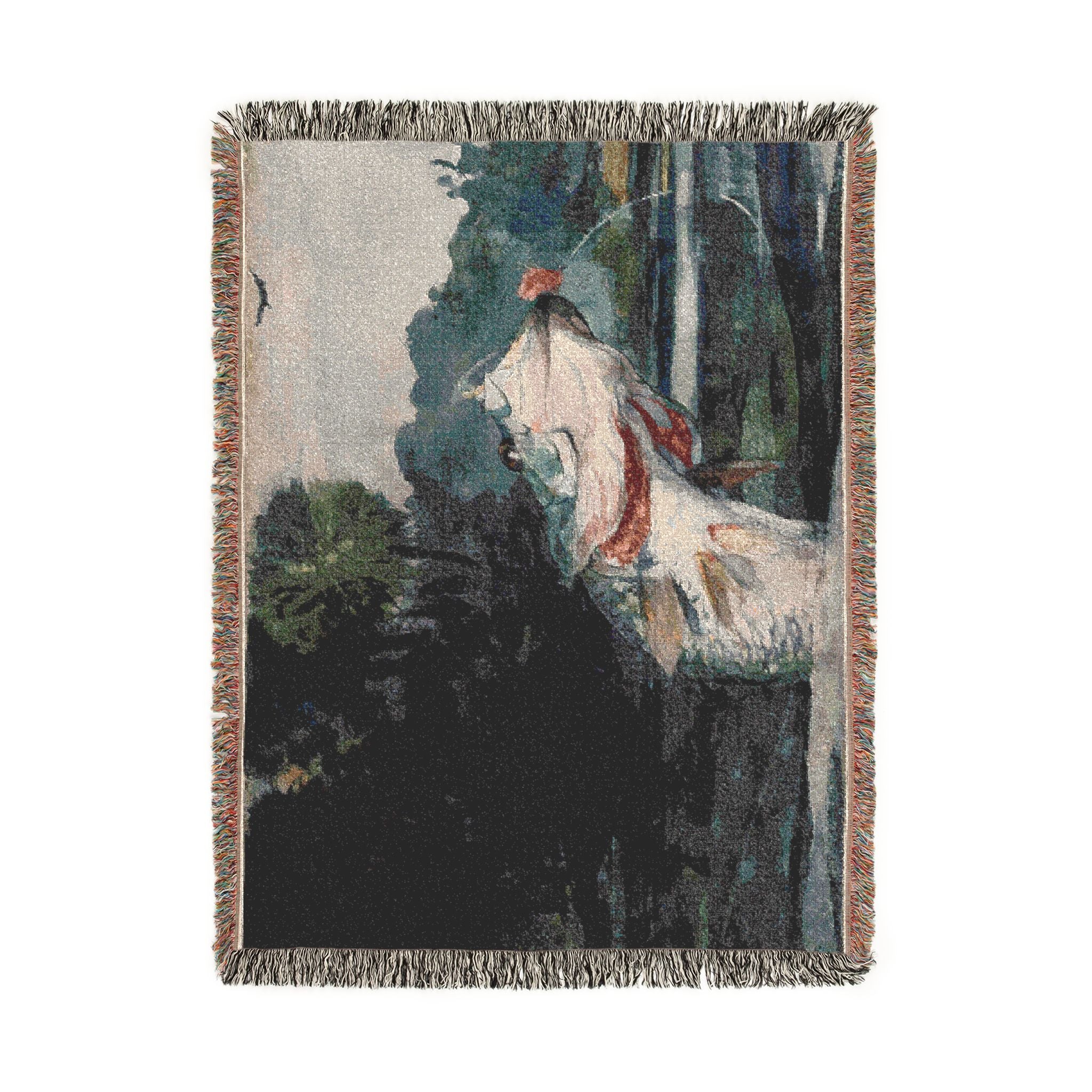 Winslow Homer - Life-Size Black Bass | Woven Tapestry Blanket