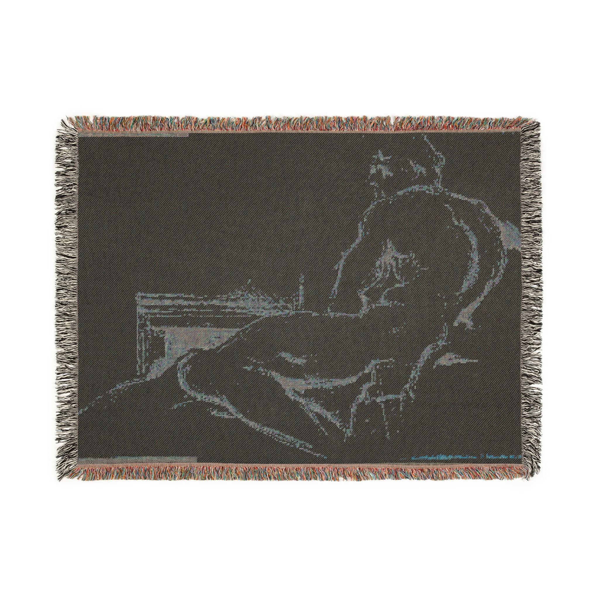 Paul Cezanne - Hercules Resting | Woven Tapestry Blanket