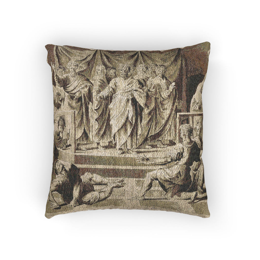 John Constable - Death of Ananias | Woven Pillow