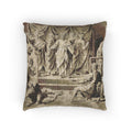 John Constable - Death of Ananias | Woven Pillow