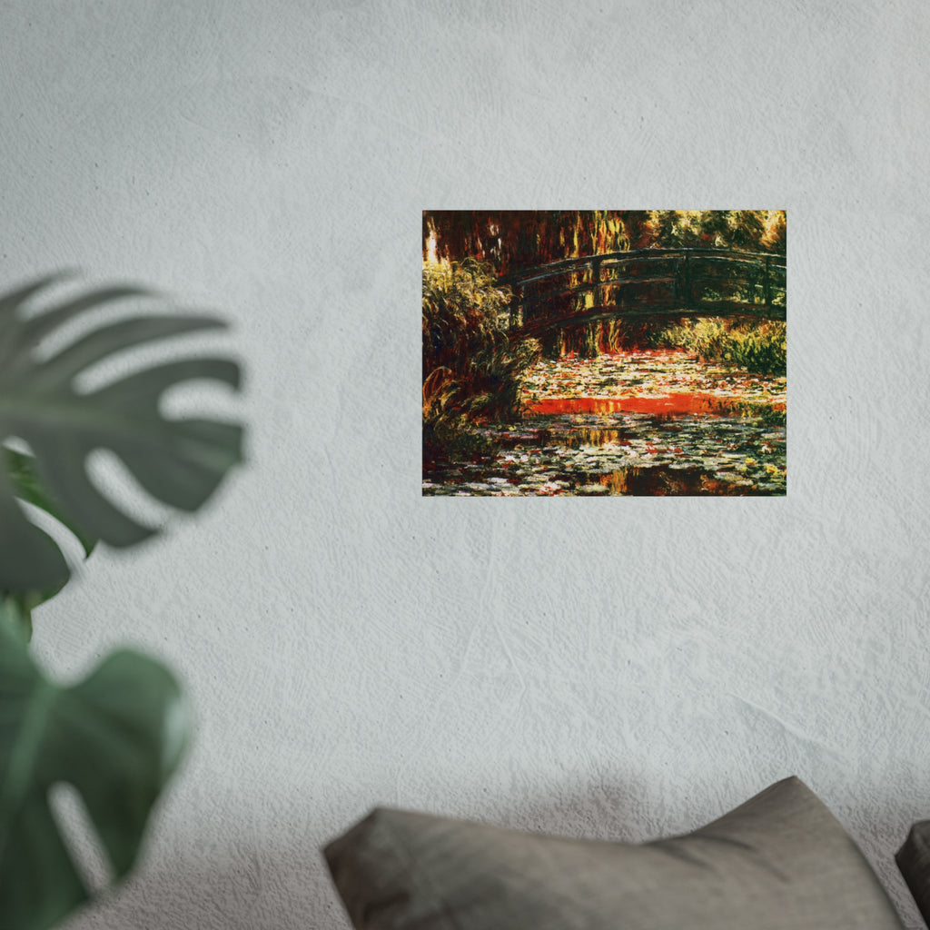 Claude Monet - Water Lily Pond | Fine Art Poster
