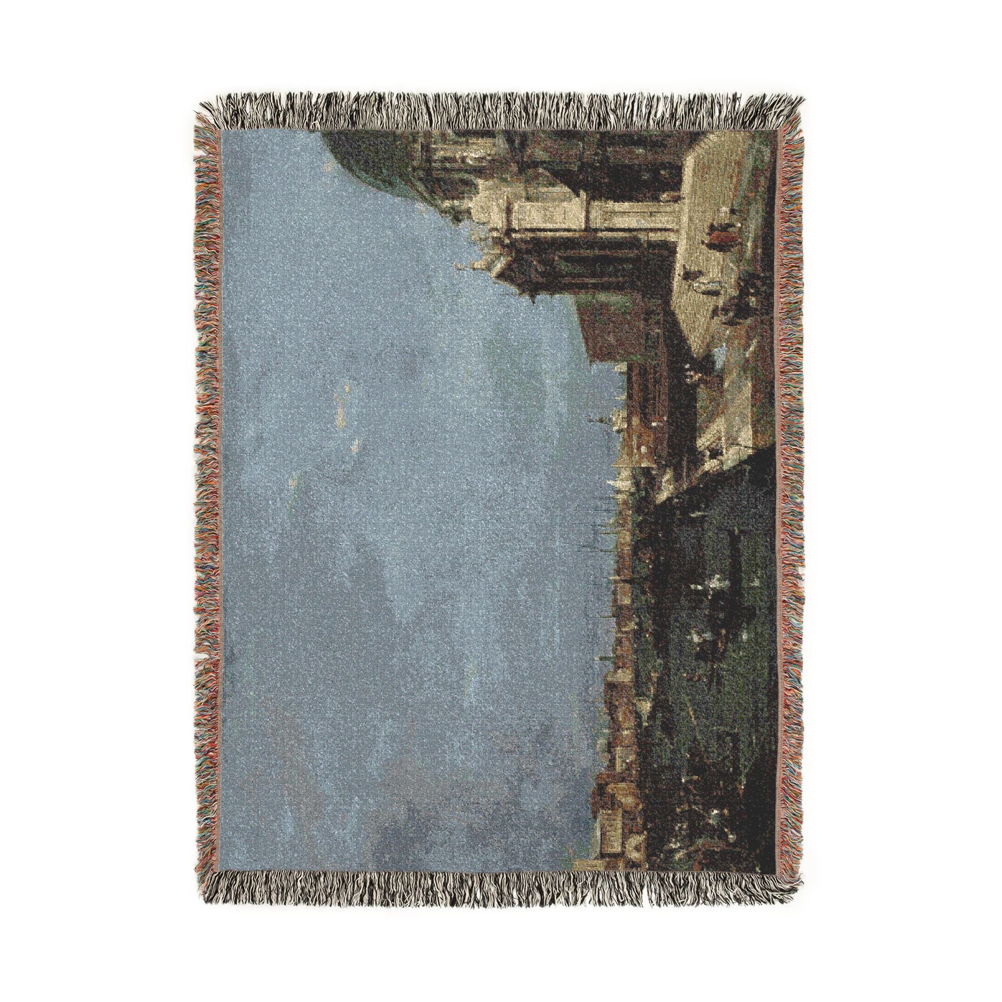 Francesco Guardi - The Grand Canal, Venice | Woven Tapestry Blanket