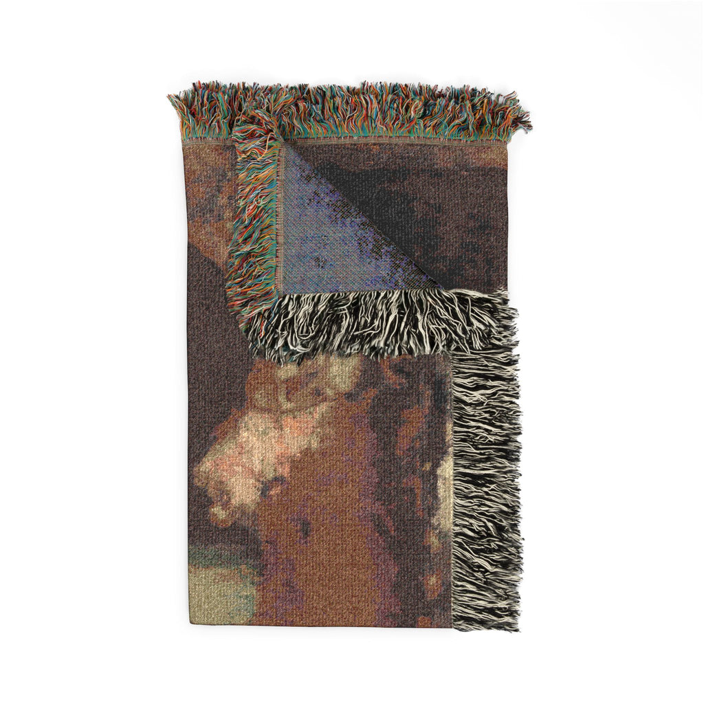 Hilaire Germain Edgar Degas - Portrait of Mme Lisle and Mme Loubens | Woven Tapestry Blanket