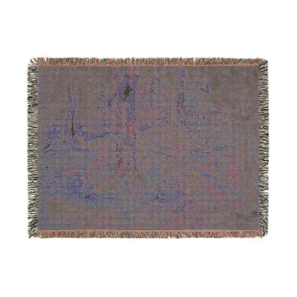 Berthe Morisot - Forêt de Compiègne | Woven Tapestry Blanket