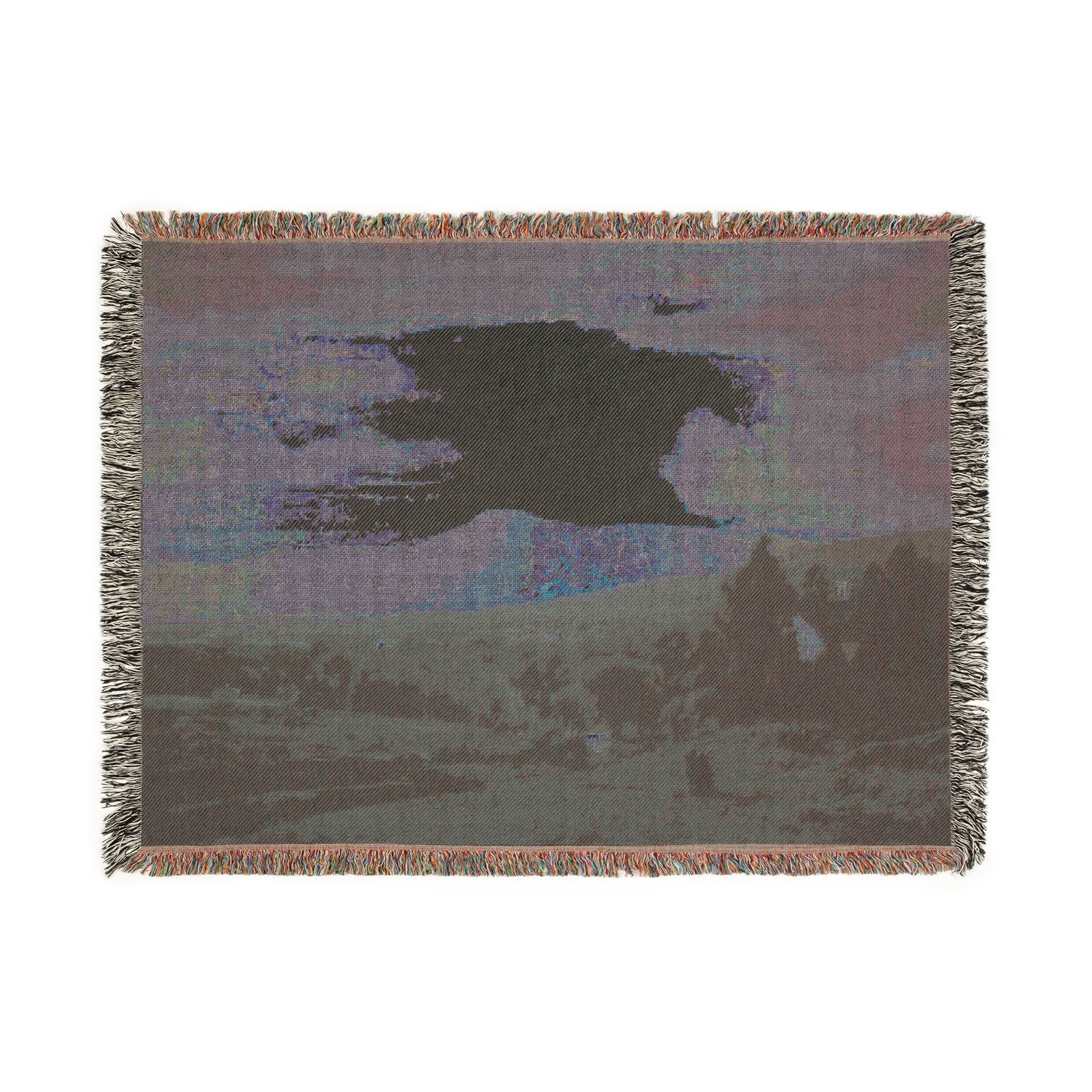 George Inness - Catskill Mountains | Woven Tapestry Blanket