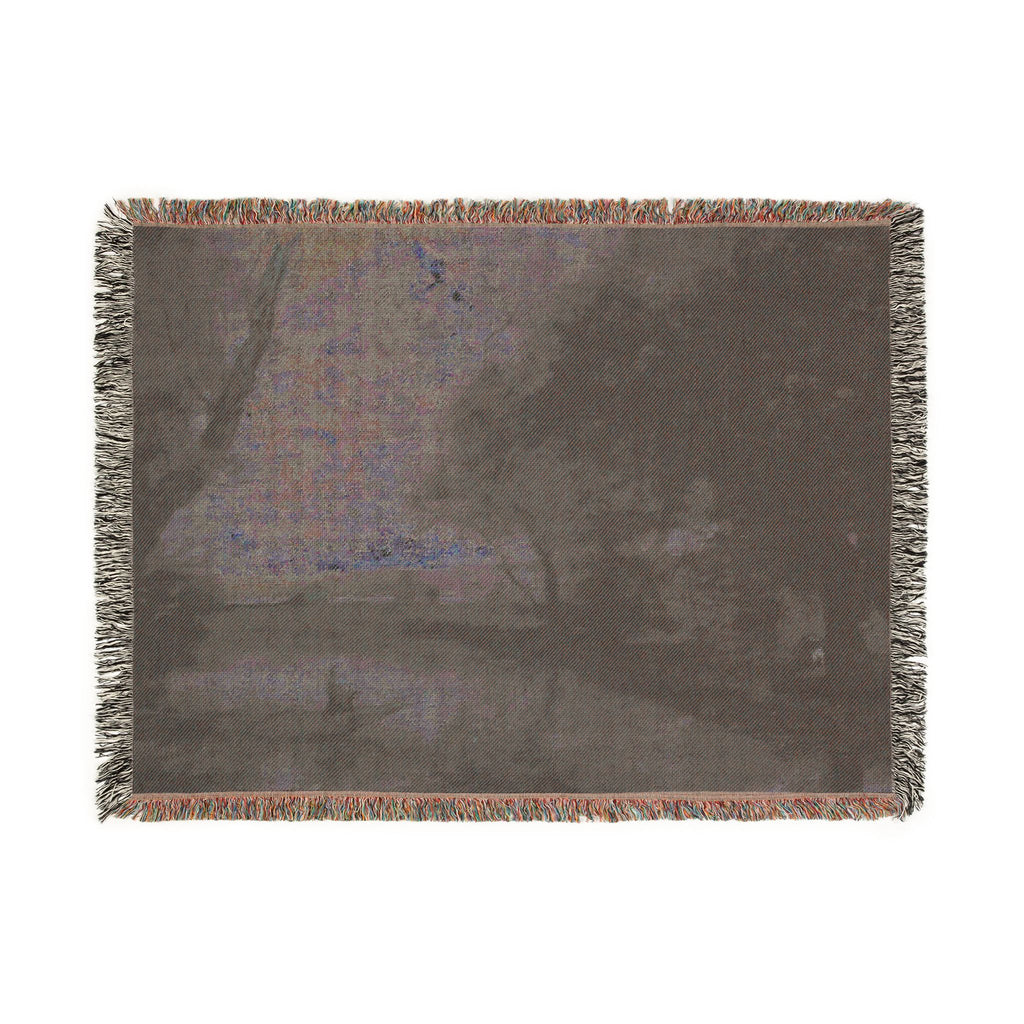 Jean Baptiste Camille Corot - Landscape | Woven Tapestry Blanket