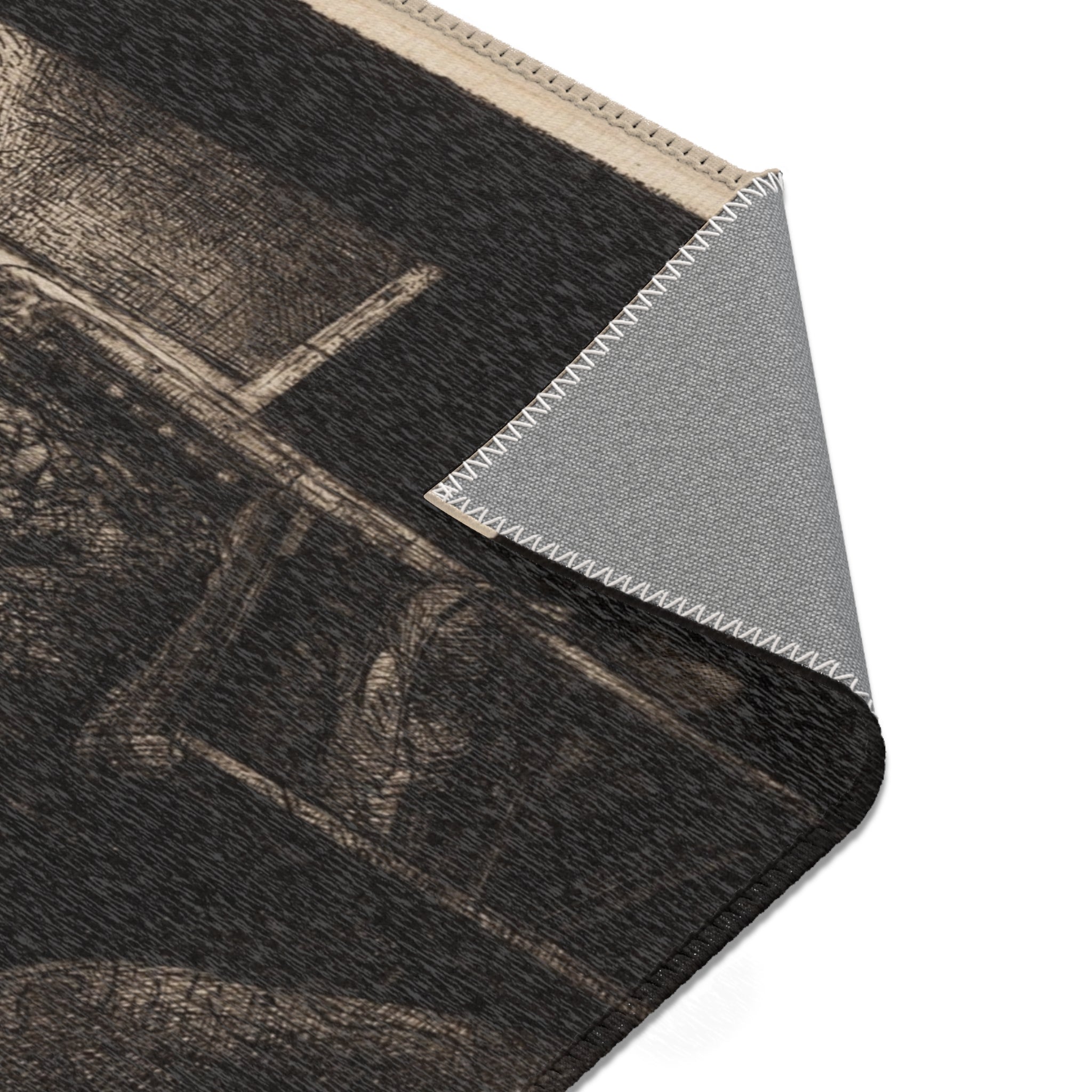 Rembrandt van Rijn - Abraham Francen, Apothecary | Area Rug