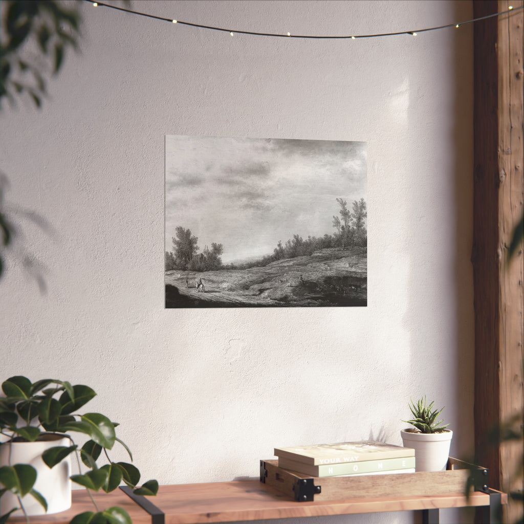 Aelbert Cuyp (1620 - 1691) - Spring landscape - 861G - Gemäldegalerie | Fine Art Poster