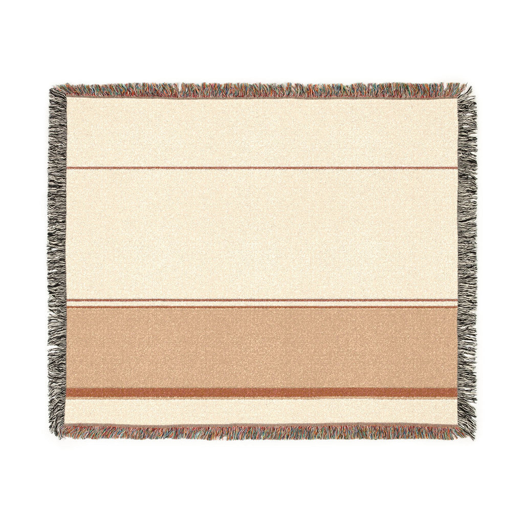 Ember Throw — Warm White · Honey · Clay