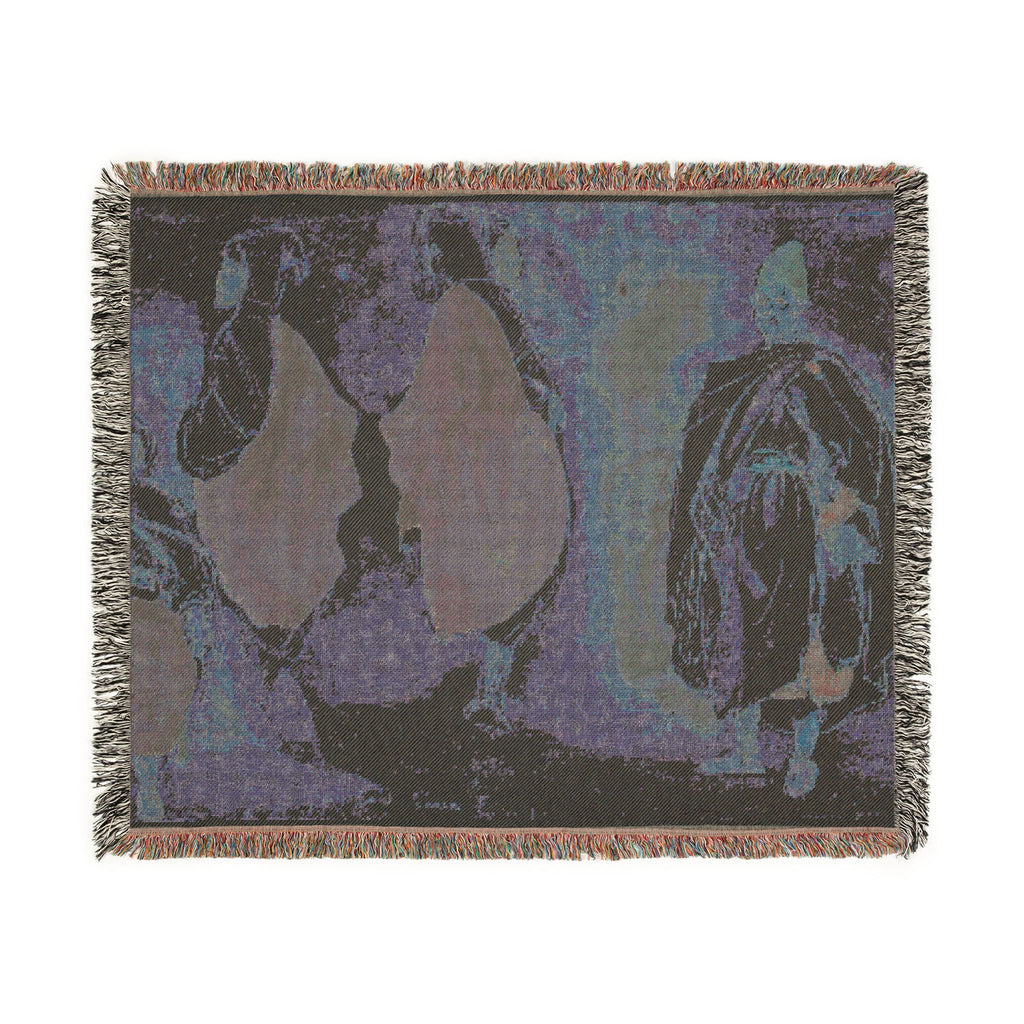 Eugène Delacroix - Four Sketches of Arab Men | Woven Tapestry Blanket