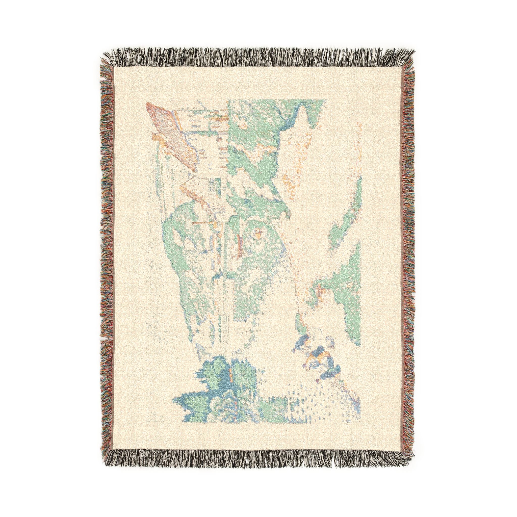 Paul Signac - The Andelys | Woven Tapestry Blanket