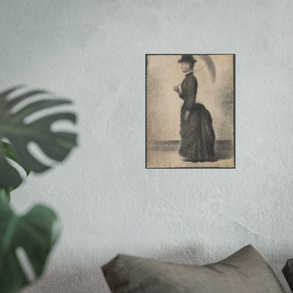 Georges Seurat - Woman Walking with a Parasol | Fine Art Poster