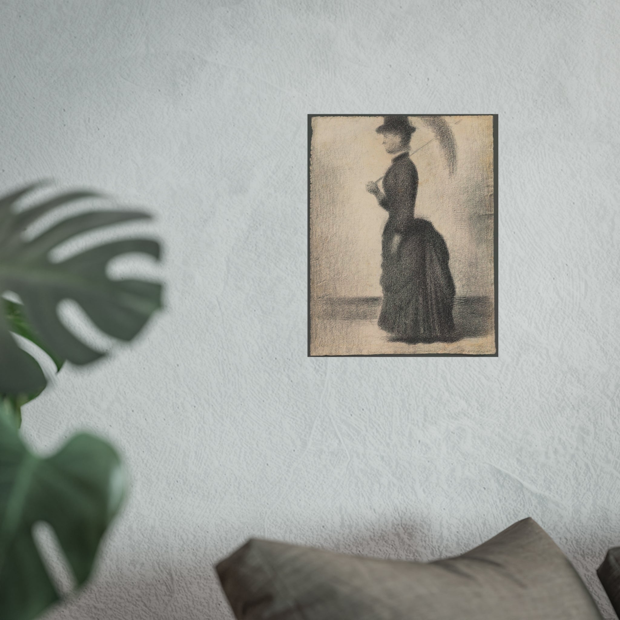 Georges Seurat - Woman Walking with a Parasol | Fine Art Poster