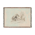Giovanni Battista Tiepolo - Two Soldiers and Two Women, from Capricci | Woven Tapestry Blanket