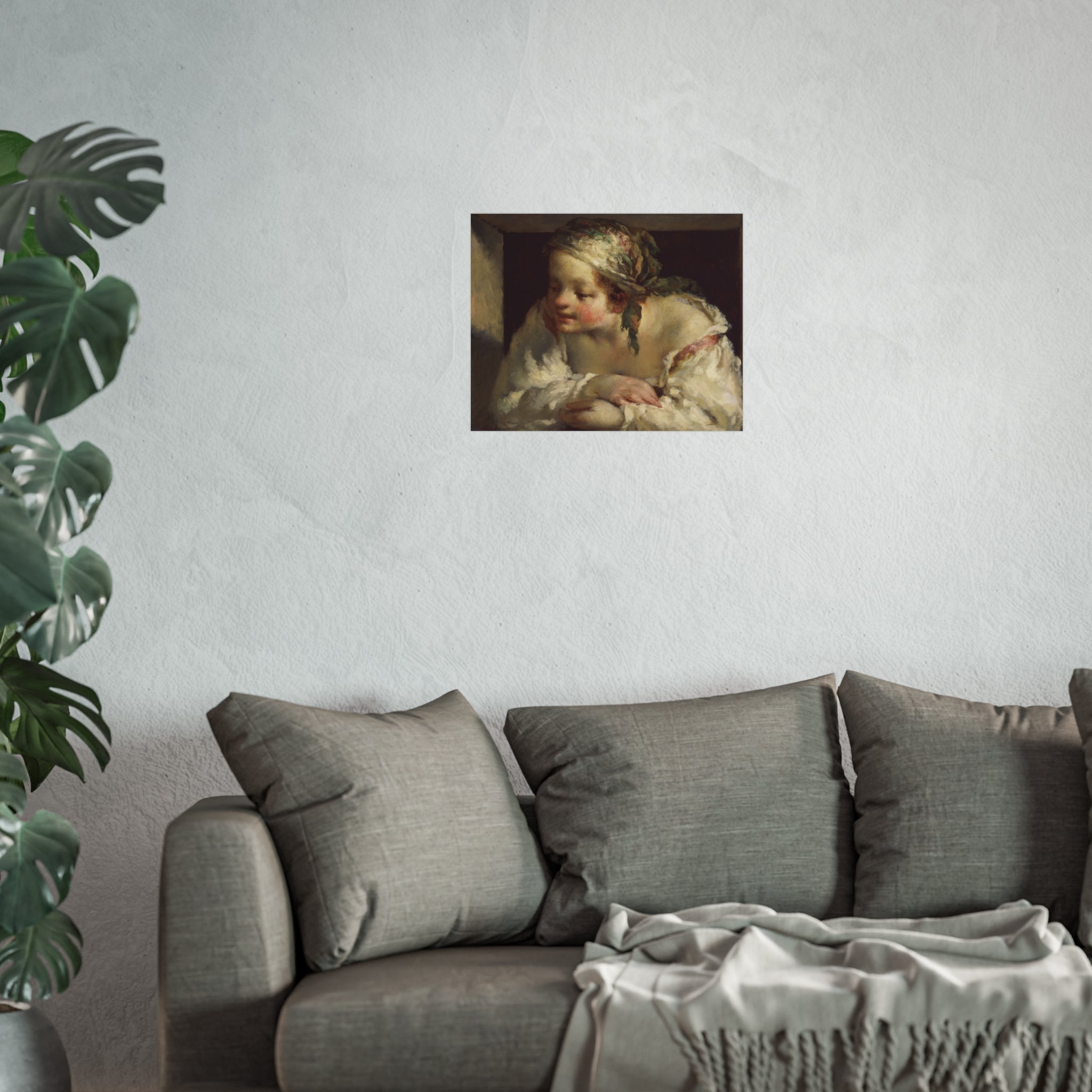 Jean François Millet - Young Woman | Fine Art Poster