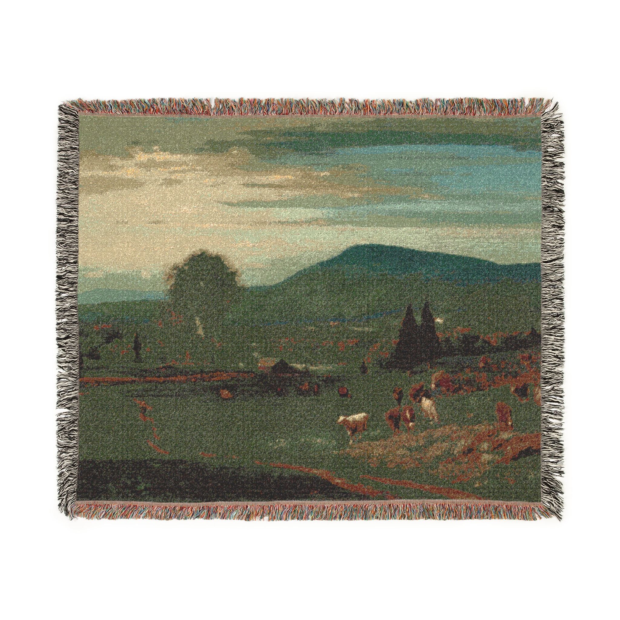 Summer in the Catskills George Inness Tapestry Blanket