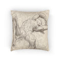 John Singer Sargent - Bound Man (recto); Sketch of Bound Man (verso) | Woven Pillow