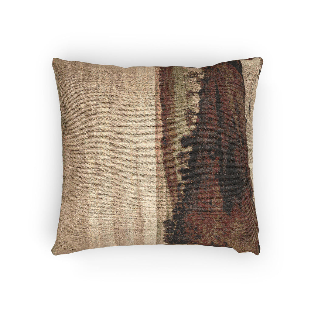 Claude Lorrain - Panorama from the Sasso | Woven Pillow