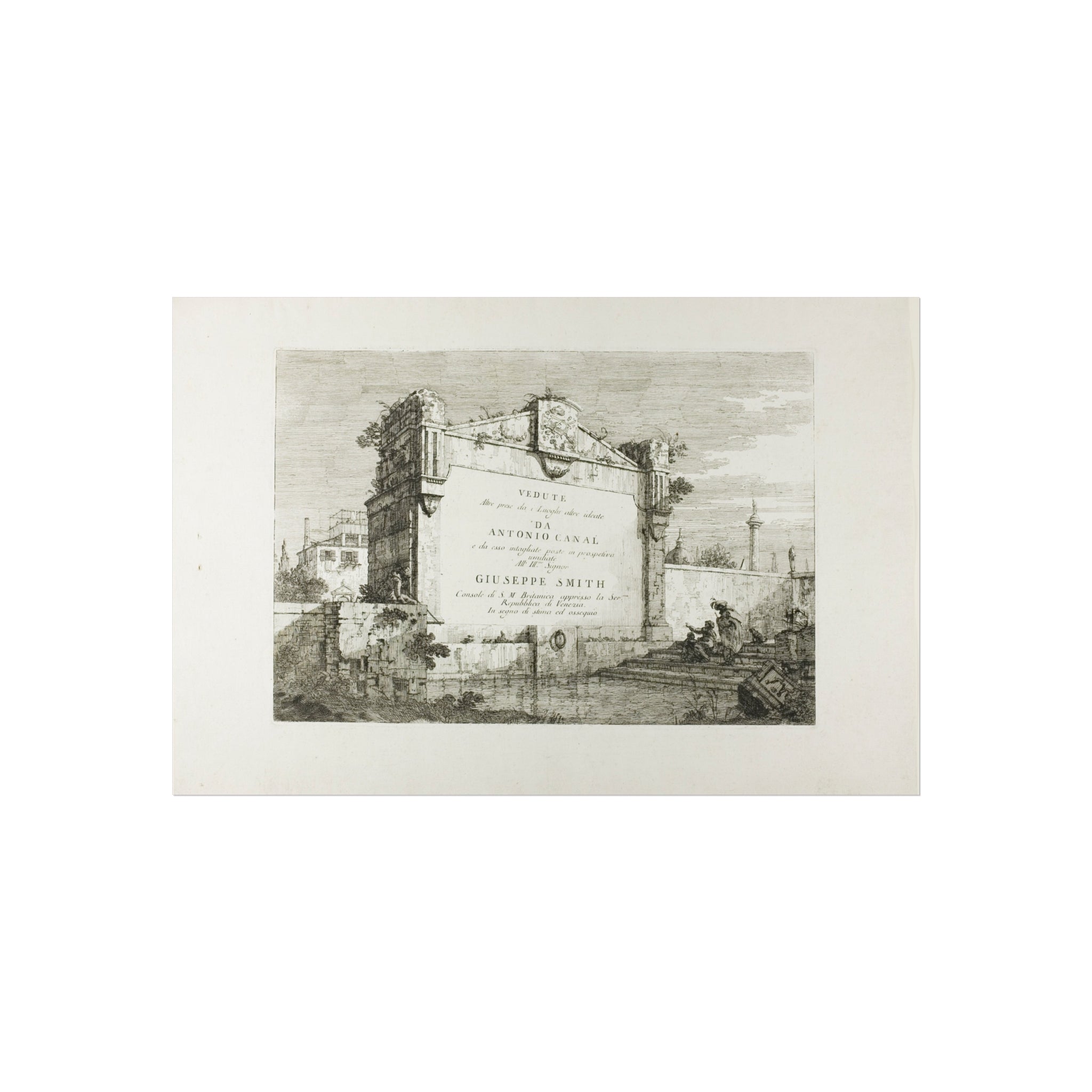 Canaletto - Title Page, from Vedute | Fine Art Poster