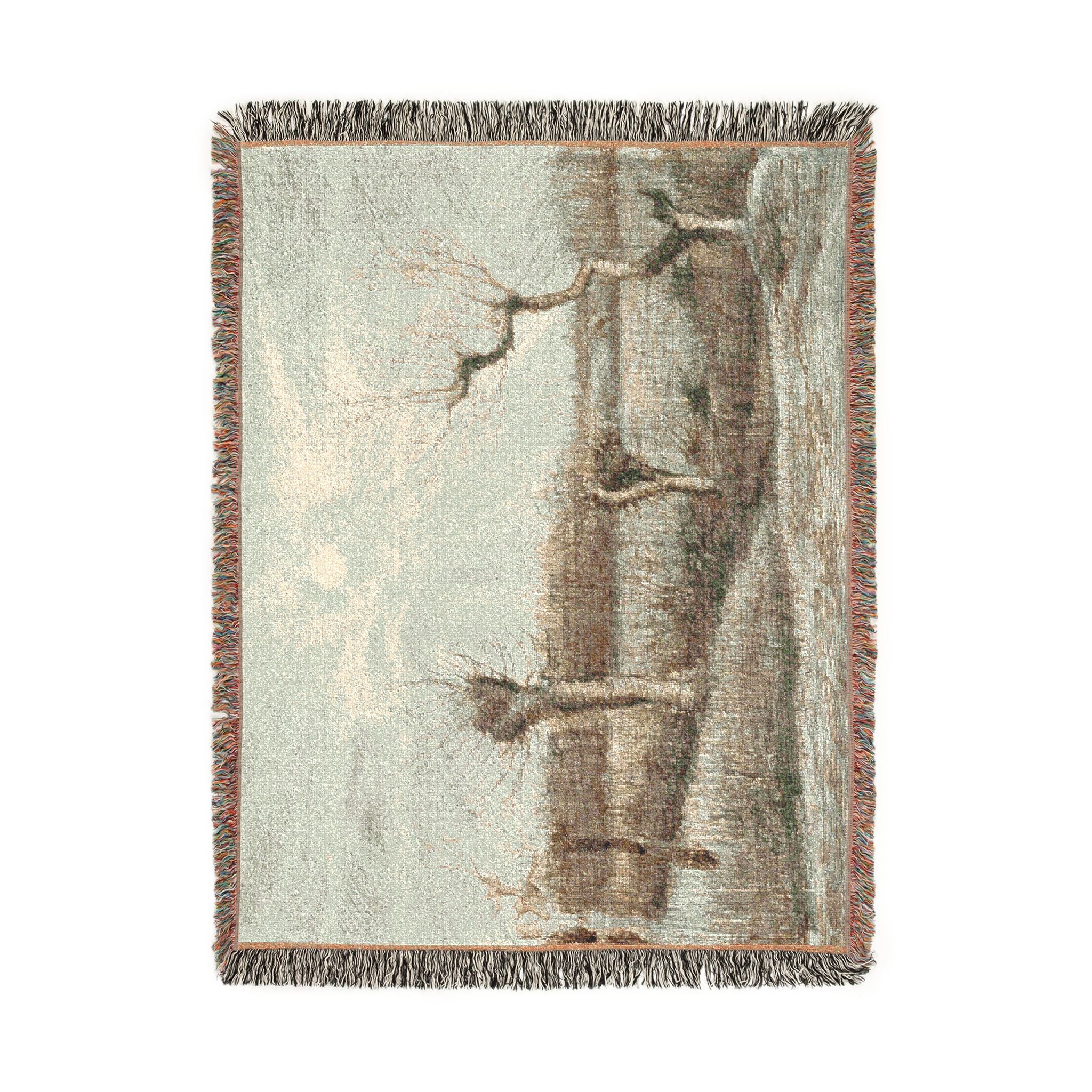Vincent van Gogh - Tetards (Pollards) | Woven Tapestry Blanket