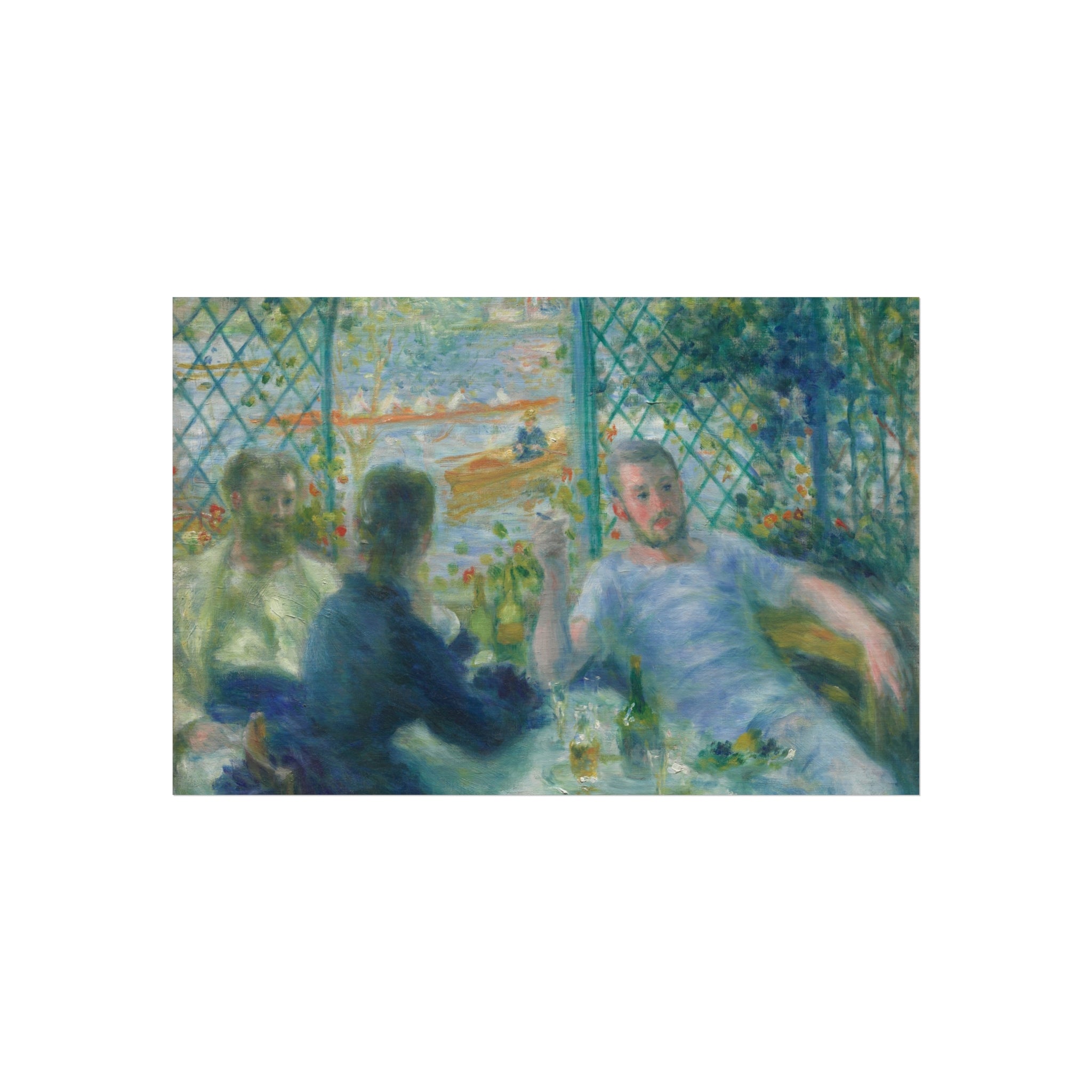 Pierre-Auguste Renoir - Lunch at the Restaurant Fournaise | Fine Art Poster