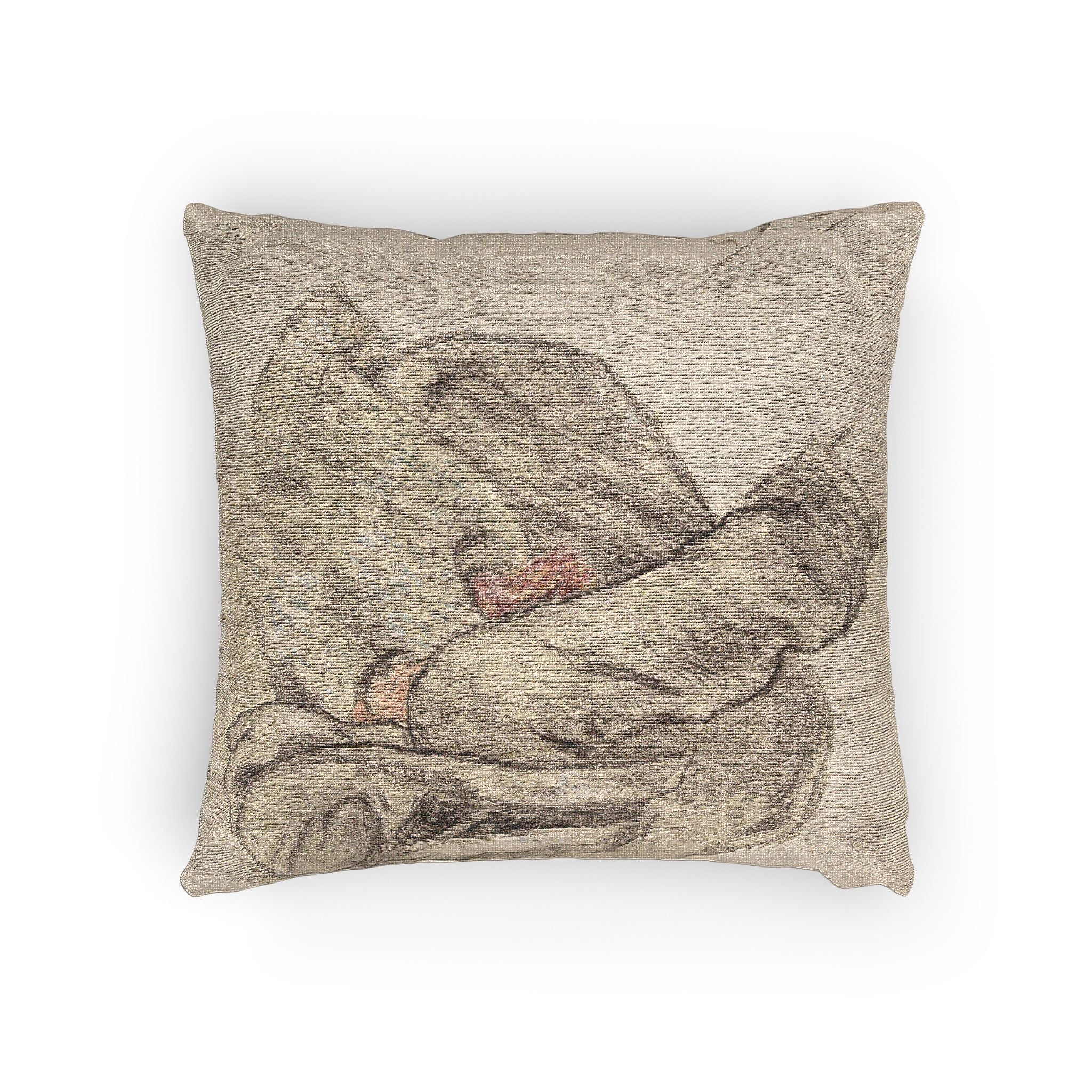 Paul Gauguin - Seated Breton Woman | Woven Pillow