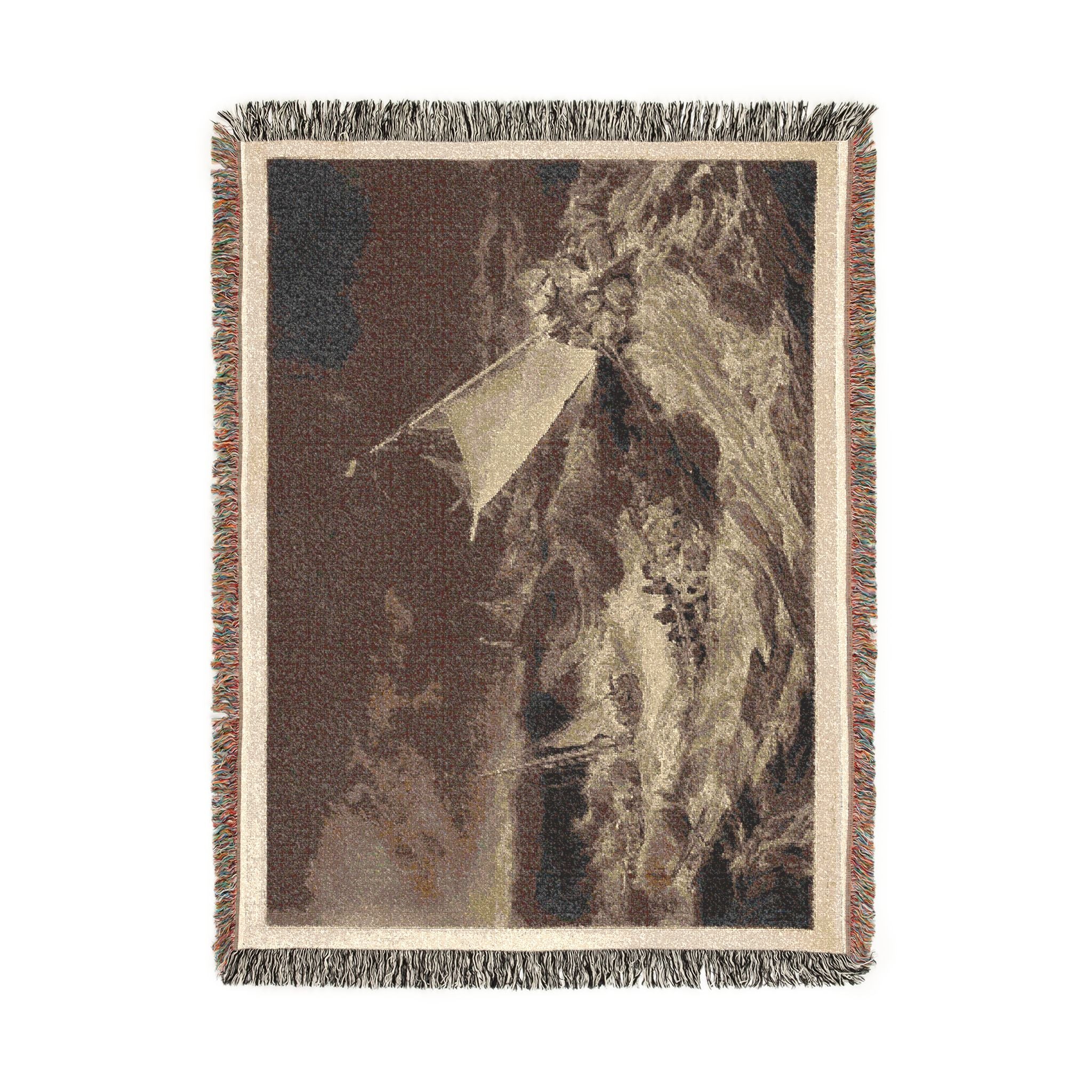 Charles Turner - A Shipwreck | Woven Tapestry Blanket