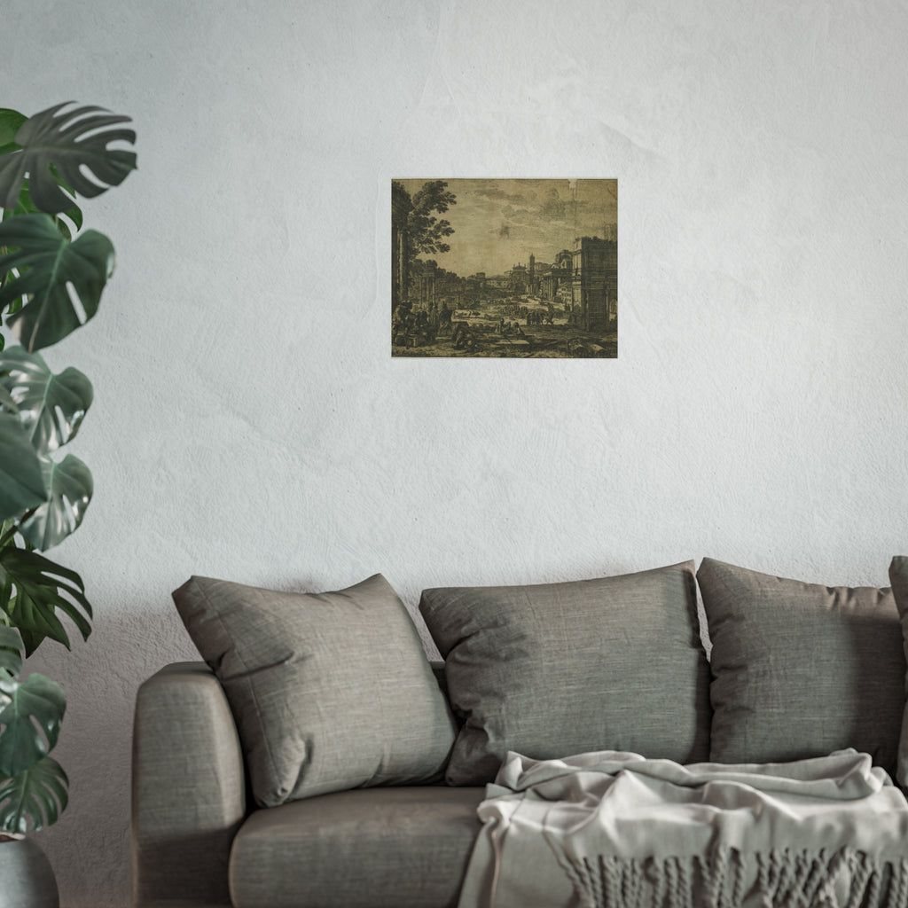 Claude Lorrain - The Roman Forum | Fine Art Poster