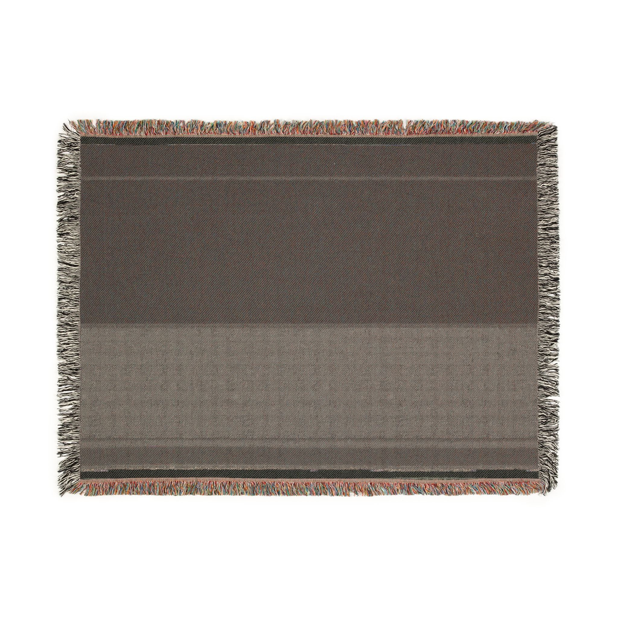 Grove Throw — Ink · Olive · Slate