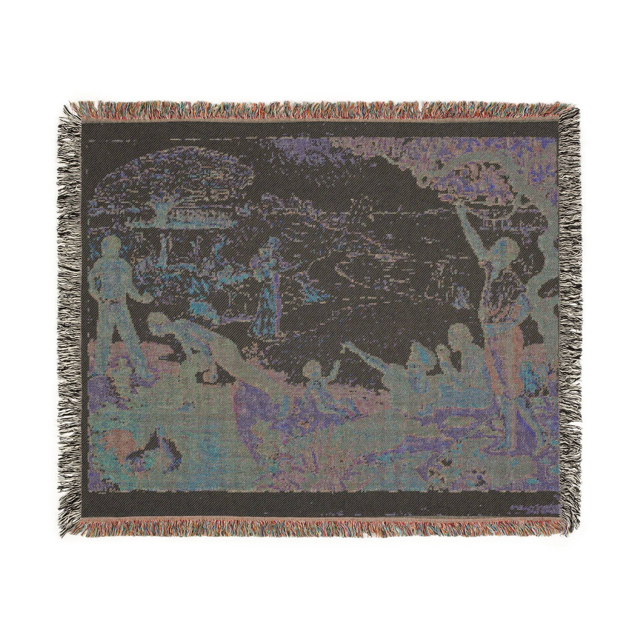 Paul Signac - In Times of Harmony | Woven Tapestry Blanket