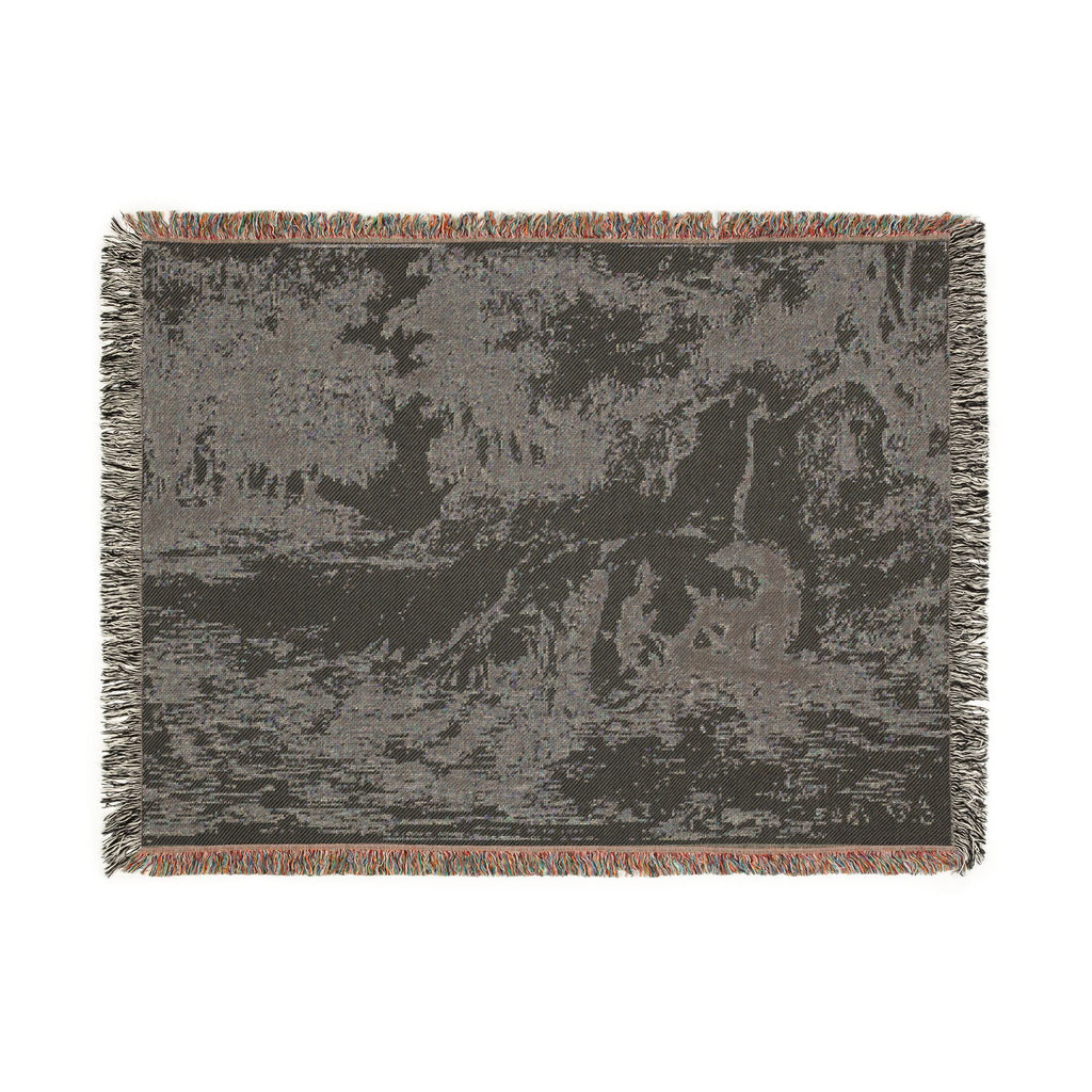 Eugène Delacroix - Ophelia's Death | Woven Tapestry Blanket