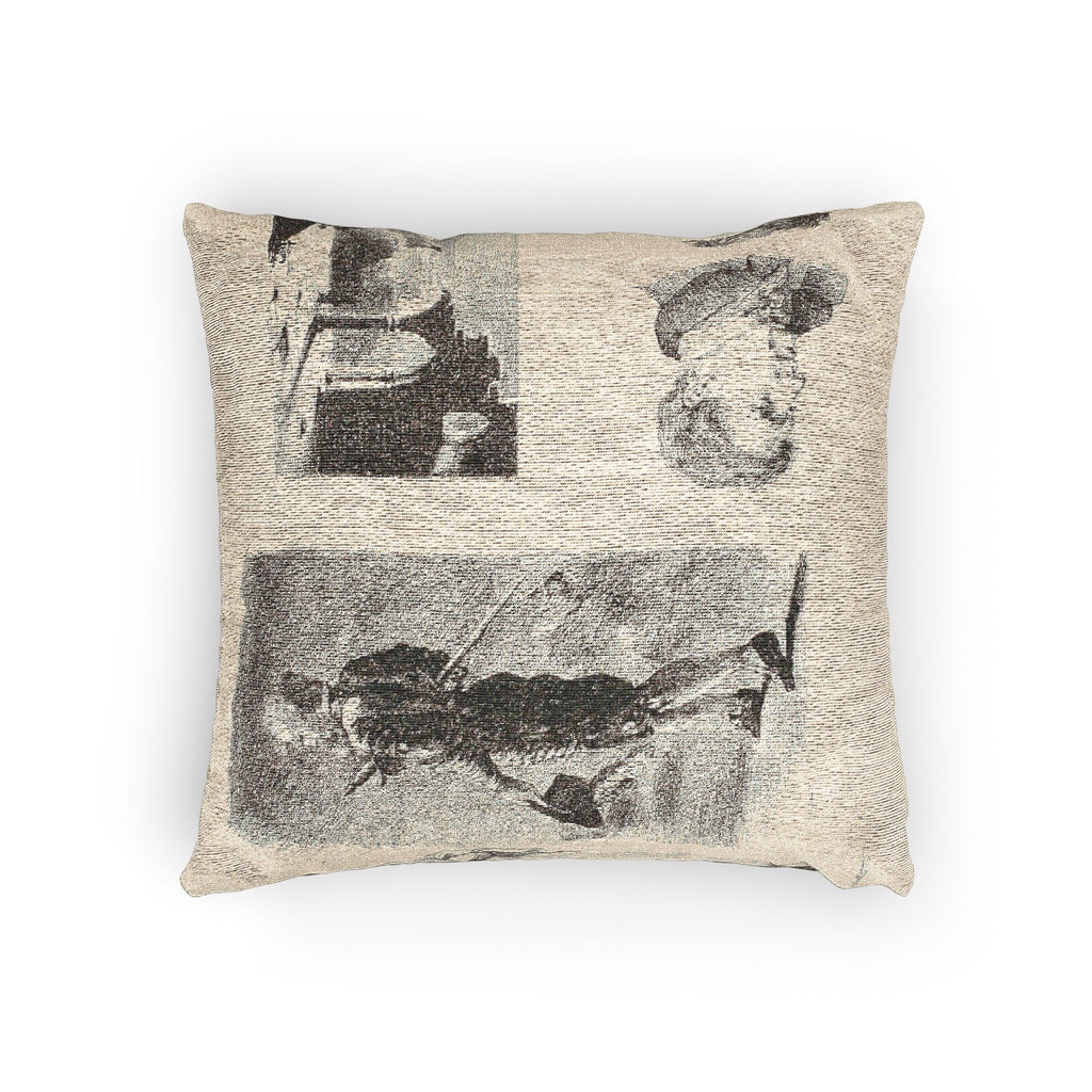 Eugène Delacroix - Sheet of Sketches | Woven Pillow