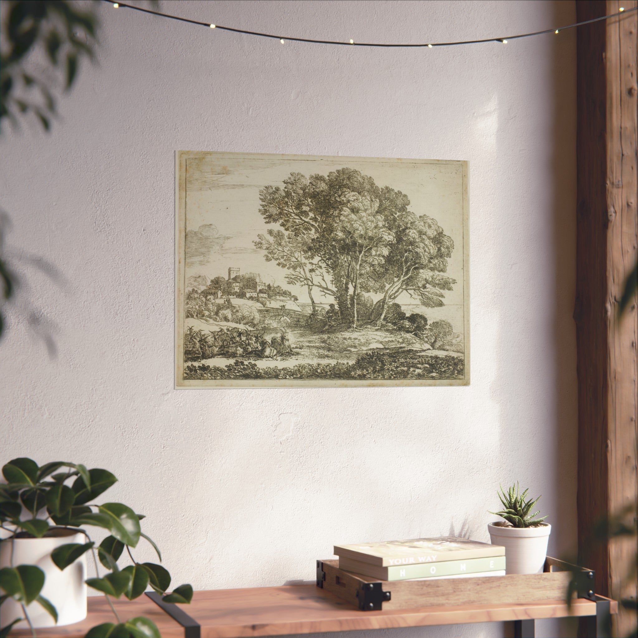 Claude Lorrain - The Goatherd | Fine Art Poster