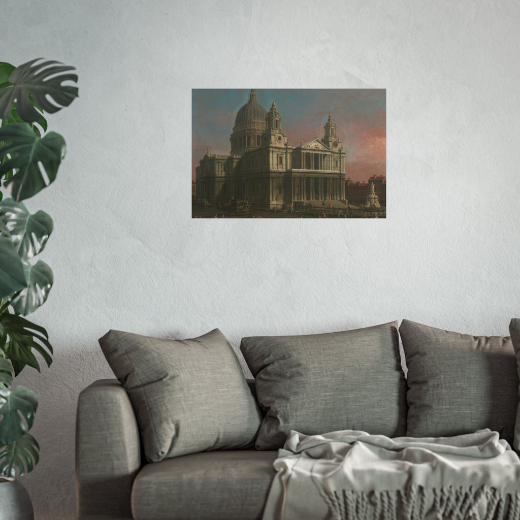 Canaletto - St. Paul's Cathedral - Google Art Project | Fine Art Poster