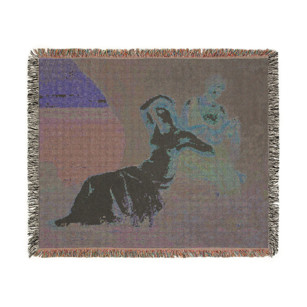 Pierre Puvis de Chavannes - In the Heather | Woven Tapestry Blanket