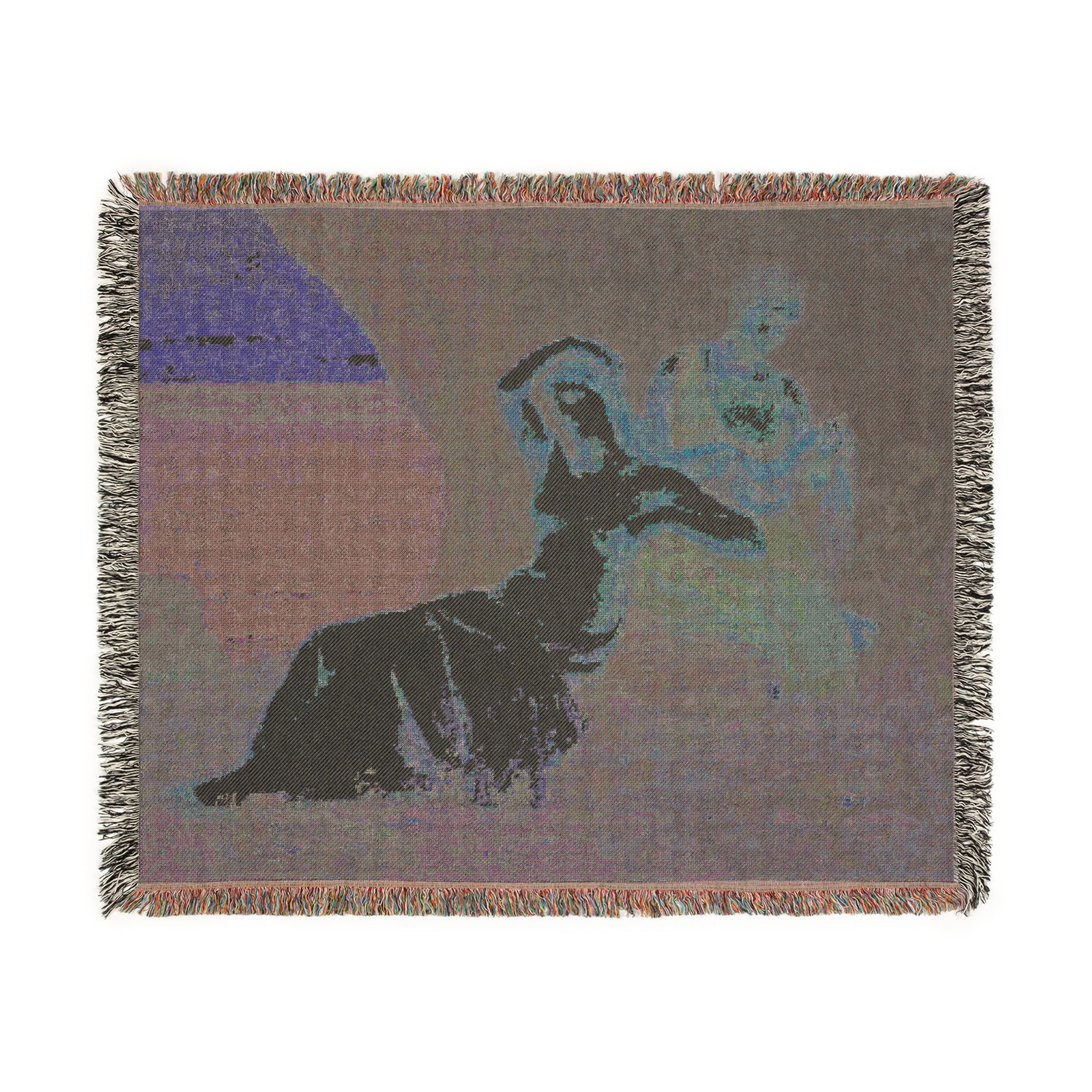 Pierre Puvis de Chavannes - In the Heather | Woven Tapestry Blanket