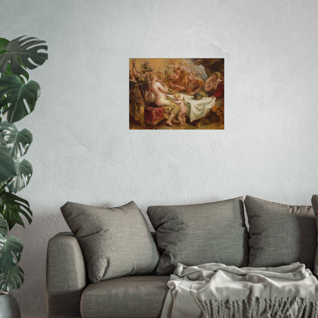 Peter Paul Rubens - The Wedding of Peleus and Thetis | Fine Art Poster