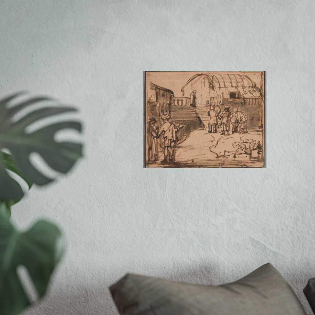 Rembrandt van Rijn - Noah's Ark | Fine Art Poster