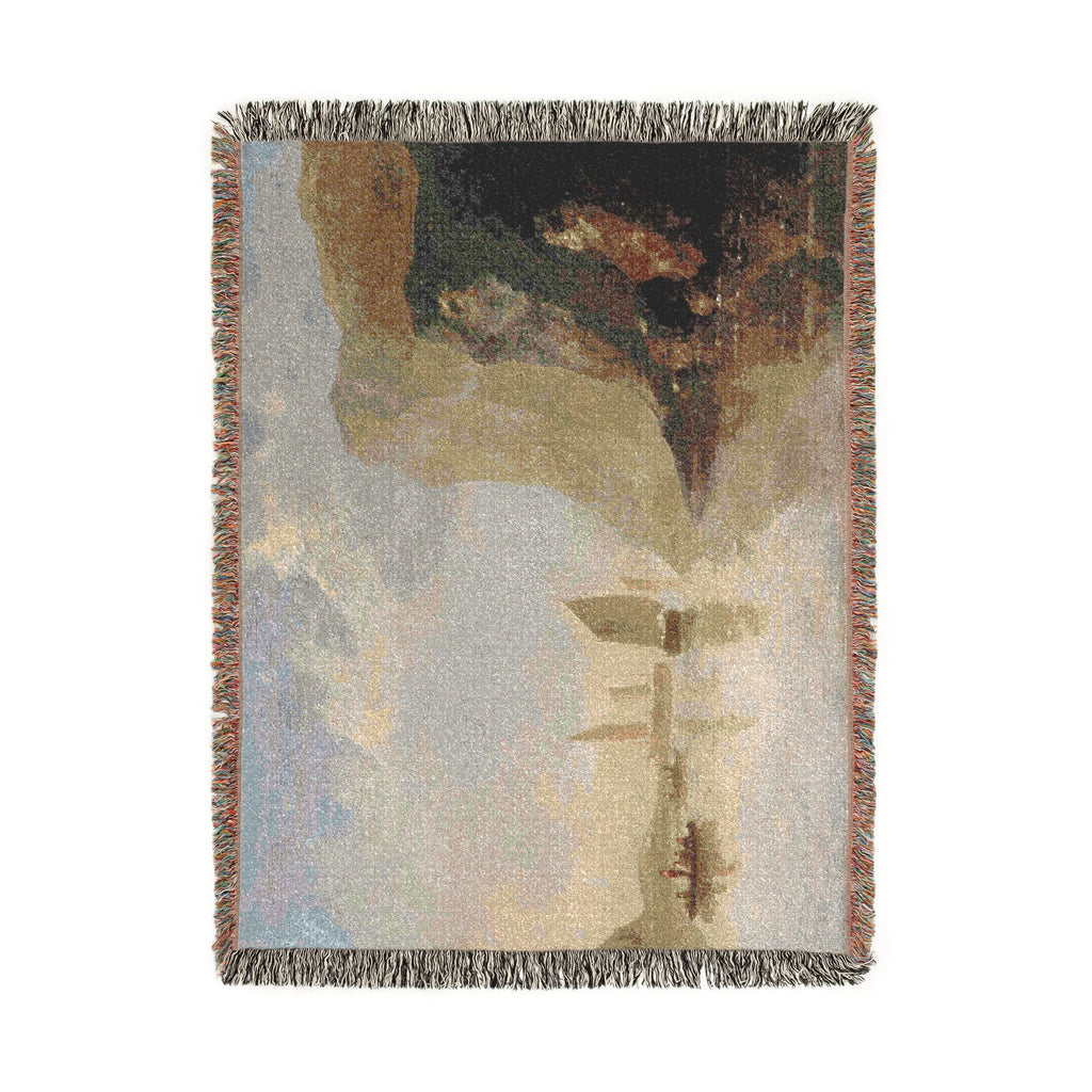 Aelbert Cuyp - View on the Rhine 61 cuyp 6608 | Woven Tapestry Blanket