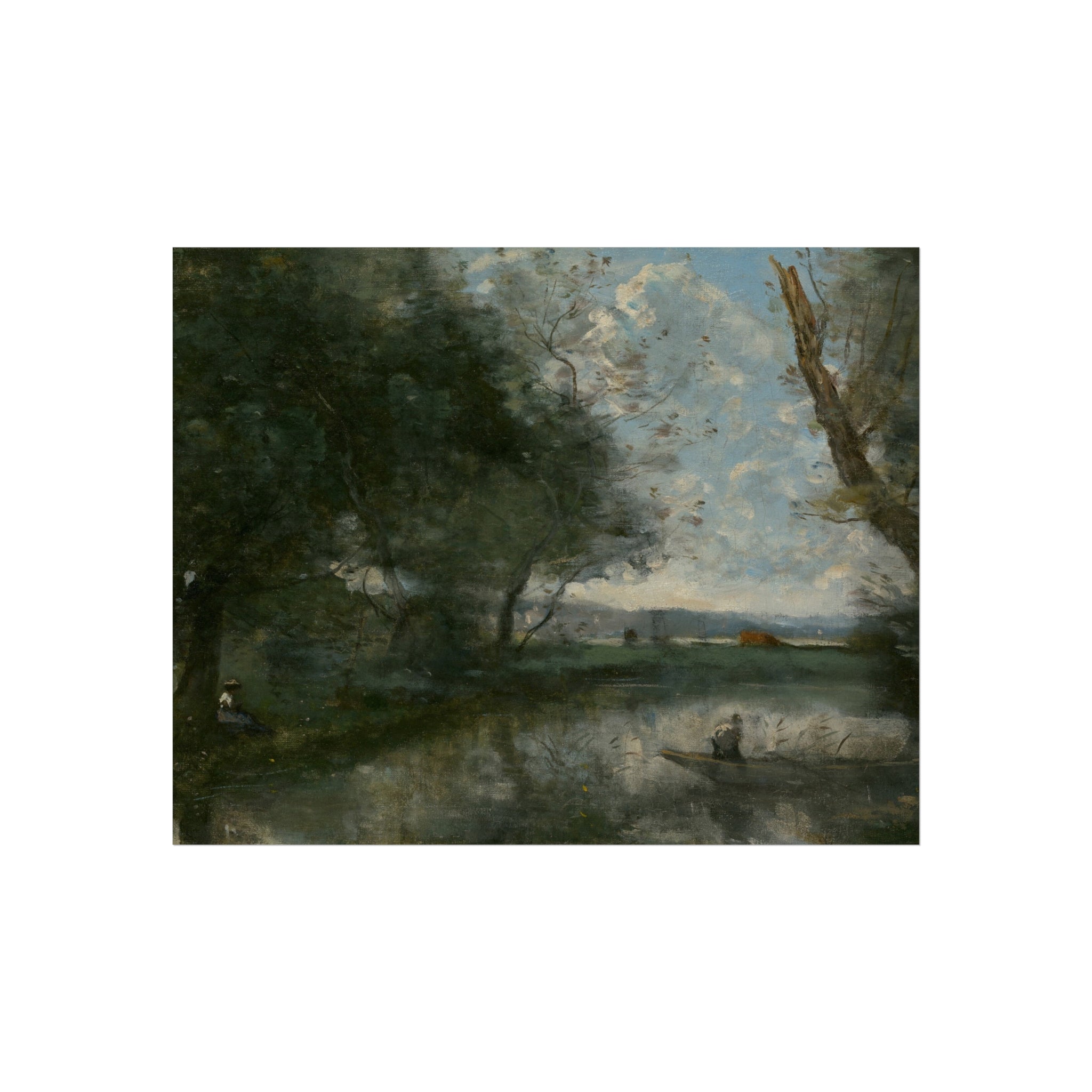 Landscape Camille Corot Fine Art Poster