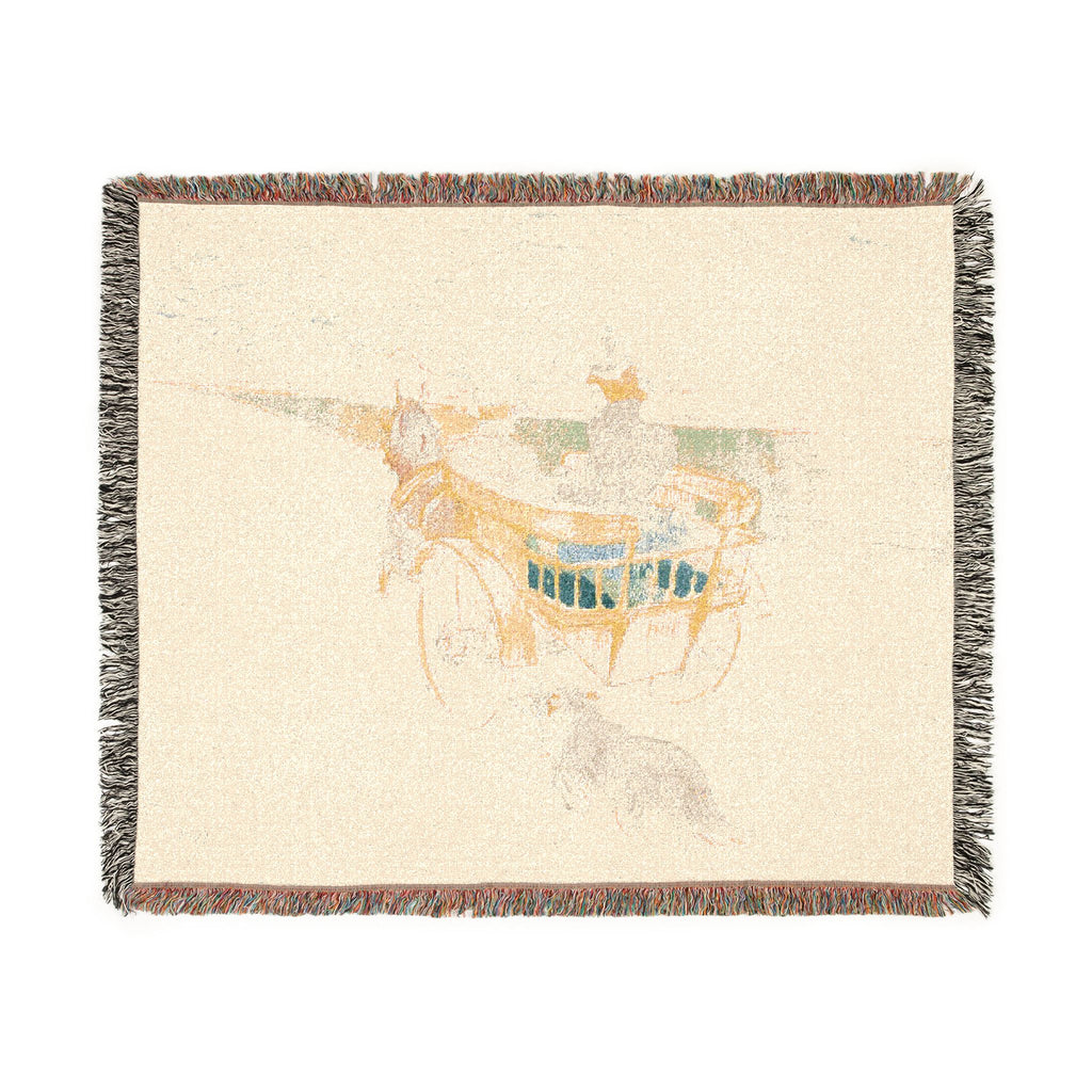 Henri de Toulouse-Lautrec - A Drive in the Country | Woven Tapestry Blanket
