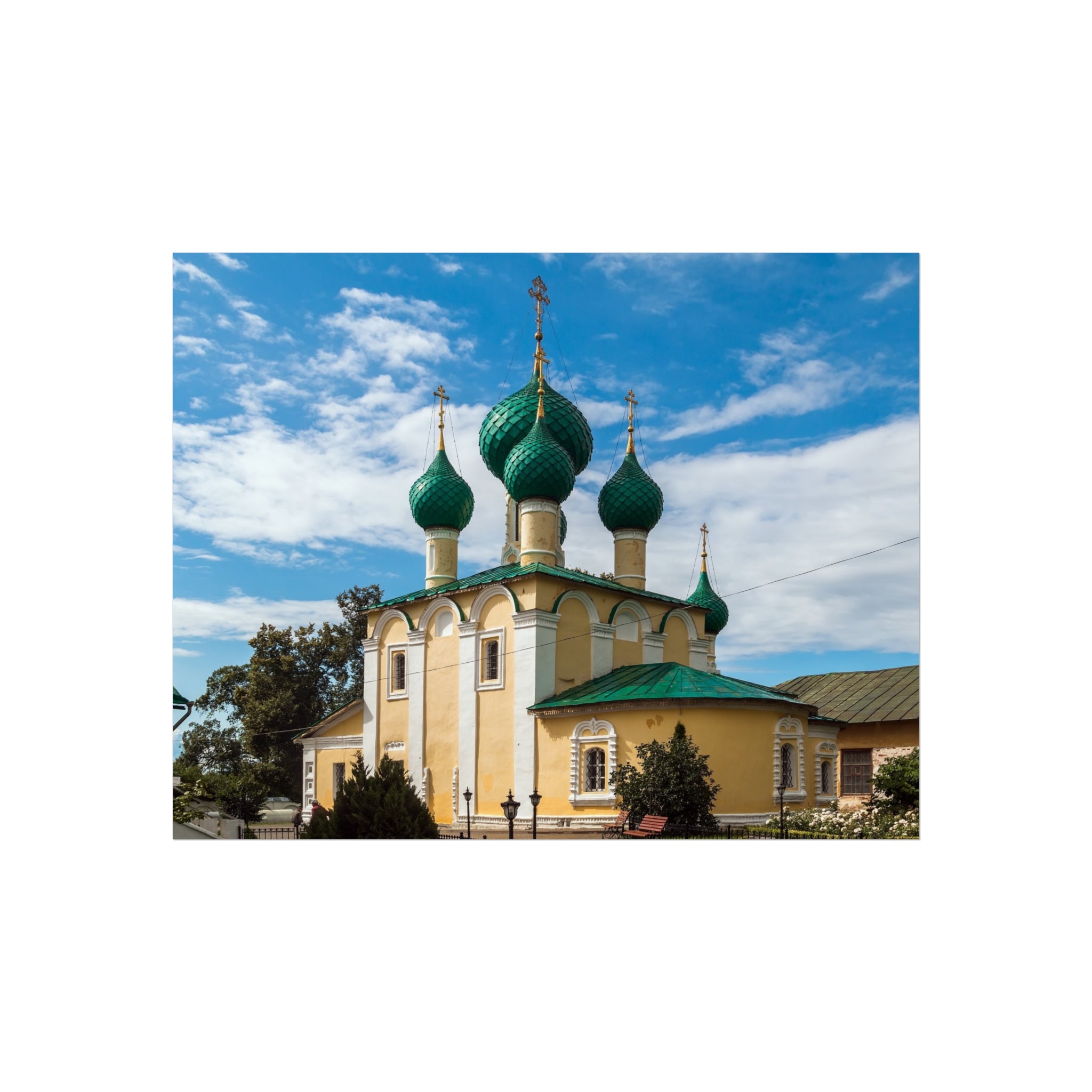 Church of the Beheading of Saint John the Baptist Alekseyevsky Monastery Uglich 2023-07-22 7452 | Fine Art Poster
