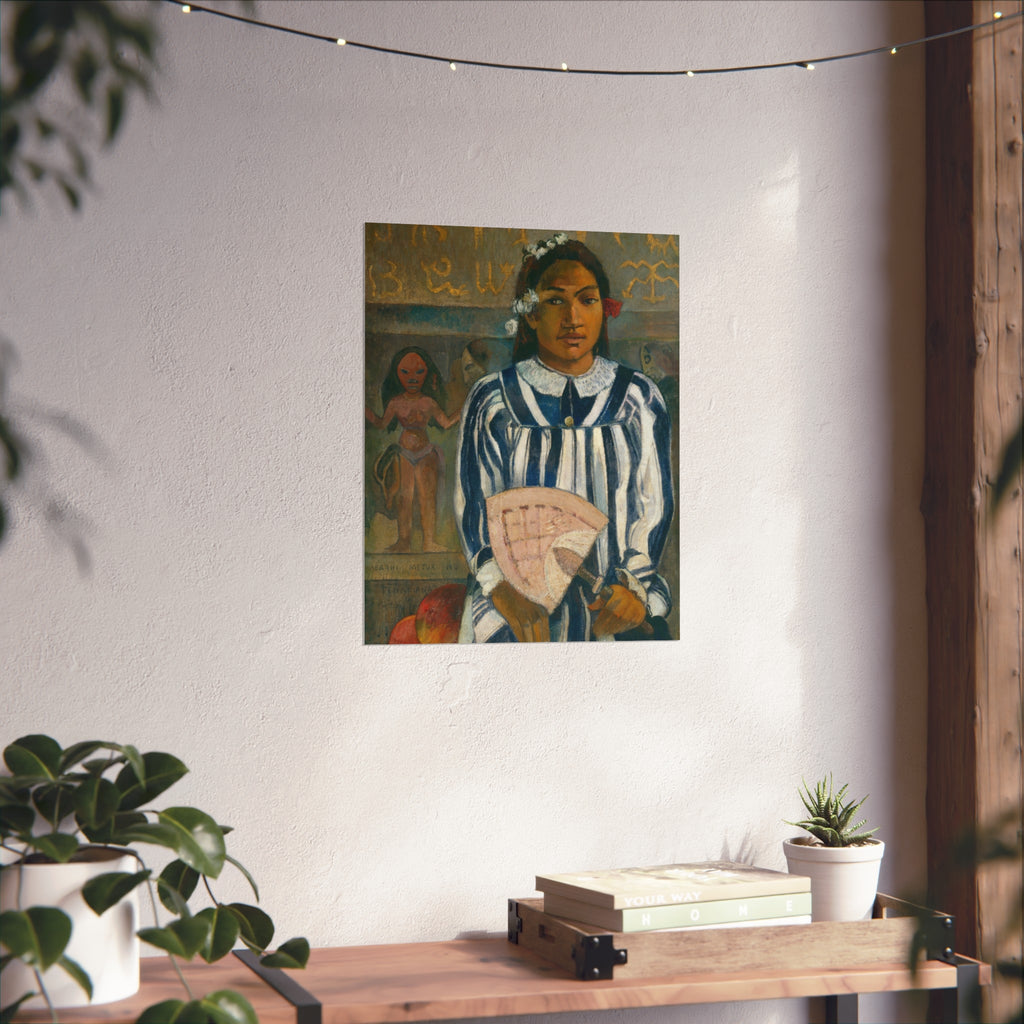 Paul Gauguin - The Ancestors of Tehamana | Fine Art Poster