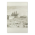 Canaletto - S. Giustina in prà della Vale, from Vedute | Area Rug