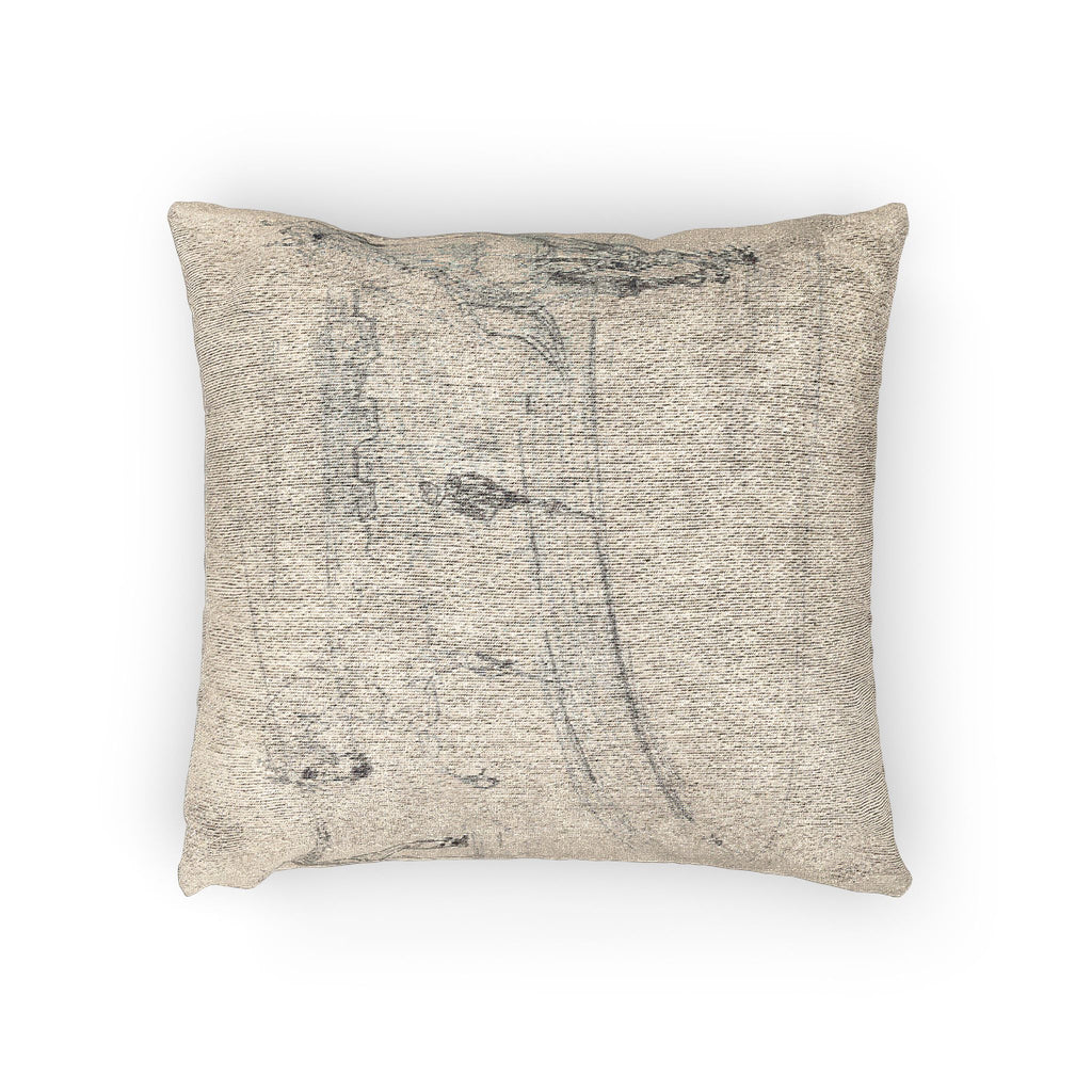 Henri de Toulouse-Lautrec - Sketchbook, 1880 | Woven Pillow