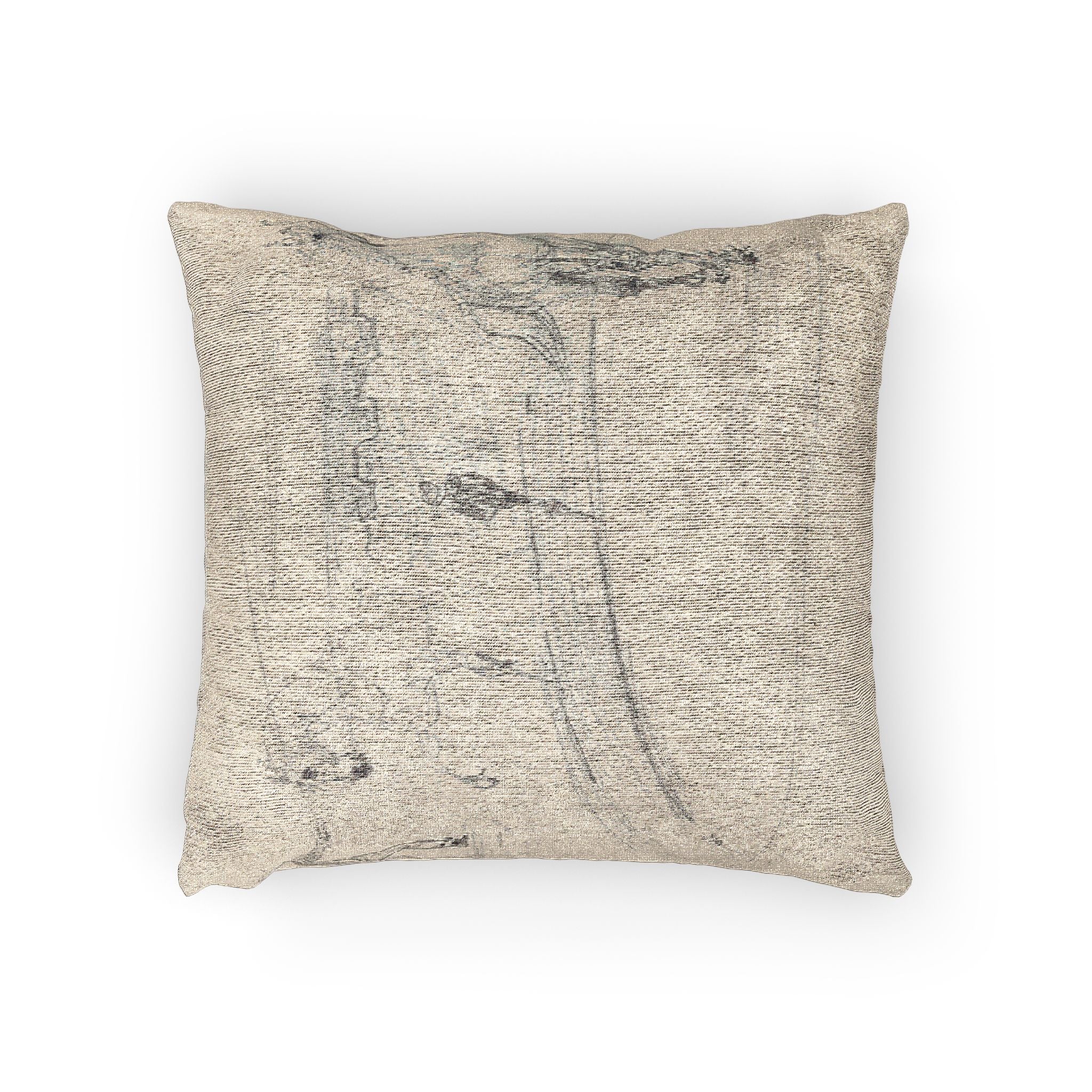 Henri de Toulouse-Lautrec - Sketchbook, 1880 | Woven Pillow