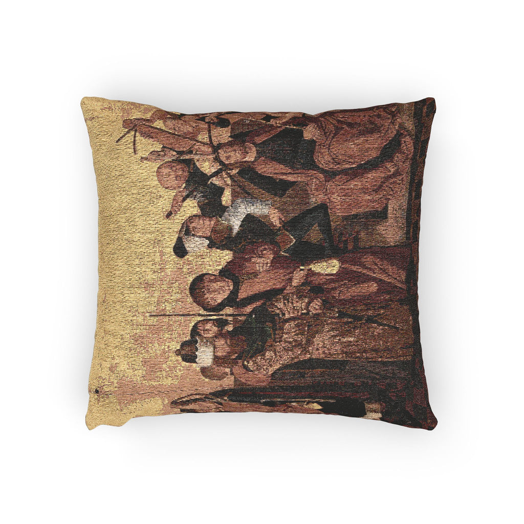 Isenmann, Colmar Altarpiece (Flagellation, Crowning with Thorns) | Woven Pillow