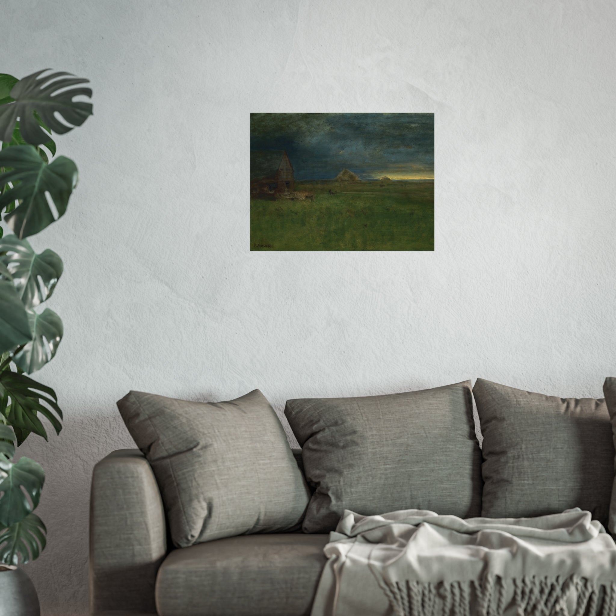 George Inness - The Lonely Farm, Nantucket | Fine Art Poster