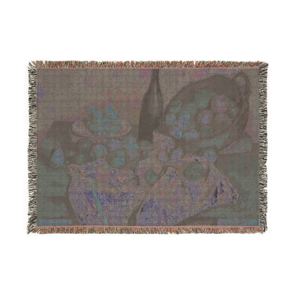 Paul Cezanne - The Basket of Apples | Woven Tapestry Blanket